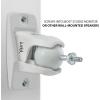 imageJumbl SINSB7B ProGrip Ultra Stainless Steel Speaker Wall Mount Bracket Black Pair of 2  Thread Size 1420  Holds up to 8 LbsWhite