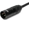 imageLyxPro  10 Ft  XLR Male to 14quot TRS Star Quad Microphone Cable for High End Quality and Sound Clarity Extreme Low Noise  BlackBlack