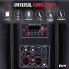 imageLyxPro 12quot PA System Powerful Compact PA Portable Active Speaker System with Equalizer Bluetooth SD Card Slot USB MP3 XLR 14quot 35mm Input Connections  SPA12SPA10