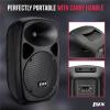 imageLyxPro 12quot PA System Powerful Compact PA Portable Active Speaker System with Equalizer Bluetooth SD Card Slot USB MP3 XLR 14quot 35mm Input Connections  SPA12SPA10