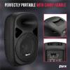 imageLyxPro 12quot PA System Powerful Compact PA Portable Active Speaker System with Equalizer Bluetooth SD Card Slot USB MP3 XLR 14quot 35mm Input Connections  SPA12SPA8