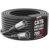 imageLyxPro 250 Feet Shielded CAT6 Ethercon Cable  Professional Audio ampamp Lighting RJ45 Cable StudioGrade Sound Transmission Extreme Durability  BlueBlack