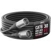 imageLyxPro 250 Feet Shielded CAT6 Ethercon Cable  Professional Audio ampamp Lighting RJ45 Cable StudioGrade Sound Transmission Extreme Durability  BlueBlack