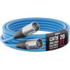 imageLyxPro 250 Feet Shielded CAT6 Ethercon Cable  Professional Audio ampamp Lighting RJ45 Cable StudioGrade Sound Transmission Extreme Durability  BlueBlue