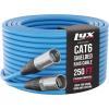 imageLyxPro 250 Feet Shielded CAT6 Ethercon Cable  Professional Audio ampamp Lighting RJ45 Cable StudioGrade Sound Transmission Extreme Durability  BlueBlue
