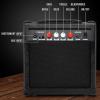 imageLyxPro 60 Watt Electric Guitar Amplifier  Combo Solid State Studio ampamp Stage Amp with 10 4Ohm Speaker Custom EQ Controls Drive Delay  PassiveActiveMic Inputs Aux In ampamp Headphone Jack NaturalBlack