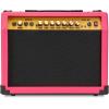 imageLyxPro 60 Watt Electric Guitar Amplifier  Combo Solid State Studio ampamp Stage Amp with 10 4Ohm Speaker Custom EQ Controls Drive Delay  PassiveActiveMic Inputs Aux In ampamp Headphone Jack NaturalPink