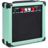 imageLyxPro 60 Watt Electric Guitar Amplifier  Combo Solid State Studio ampamp Stage Amp with 10 4Ohm Speaker Custom EQ Controls Drive Delay  PassiveActiveMic Inputs Aux In ampamp Headphone Jack NaturalGreen