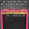imageLyxPro 60 Watt Electric Guitar Amplifier  Combo Solid State Studio ampamp Stage Amp with 10 4Ohm Speaker Custom EQ Controls Drive Delay  PassiveActiveMic Inputs Aux In ampamp Headphone Jack NaturalPink