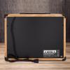 imageLyxPro 60 Watt Electric Guitar Amplifier  Combo Solid State Studio ampamp Stage Amp with 10 4Ohm Speaker Custom EQ Controls Drive Delay  PassiveActiveMic Inputs Aux In ampamp Headphone Jack NaturalNatural