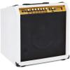 imageLyxPro 60 Watt Electric Guitar Amplifier  Combo Solid State Studio ampamp Stage Amp with 10 4Ohm Speaker Custom EQ Controls Drive Delay  PassiveActiveMic Inputs Aux In ampamp Headphone Jack NaturalWhite