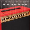 imageLyxPro 60 Watt Electric Guitar Amplifier  Combo Solid State Studio ampamp Stage Amp with 10 4Ohm Speaker Custom EQ Controls Drive Delay  PassiveActiveMic Inputs Aux In ampamp Headphone Jack NaturalRed
