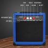 imageLyxPro 60 Watt Electric Guitar Amplifier  Combo Solid State Studio ampamp Stage Amp with 10 4Ohm Speaker Custom EQ Controls Drive Delay  PassiveActiveMic Inputs Aux In ampamp Headphone Jack NaturalBlue