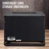 imageLyxPro 60 Watt Electric Guitar Amplifier  Combo Solid State Studio ampamp Stage Amp with 10 4Ohm Speaker Custom EQ Controls Drive Delay  PassiveActiveMic Inputs Aux In ampamp Headphone Jack NaturalBlack