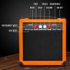 imageLyxPro 60 Watt Electric Guitar Amplifier  Combo Solid State Studio ampamp Stage Amp with 10 4Ohm Speaker Custom EQ Controls Drive Delay  PassiveActiveMic Inputs Aux In ampamp Headphone Jack NaturalSunburst