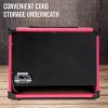imageLyxPro 60 Watt Electric Guitar Amplifier  Combo Solid State Studio ampamp Stage Amp with 10 4Ohm Speaker Custom EQ Controls Drive Delay  PassiveActiveMic Inputs Aux In ampamp Headphone Jack NaturalPink