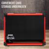 imageLyxPro 60 Watt Electric Guitar Amplifier  Combo Solid State Studio ampamp Stage Amp with 10 4Ohm Speaker Custom EQ Controls Drive Delay  PassiveActiveMic Inputs Aux In ampamp Headphone Jack NaturalRed