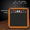 imageLyxPro 60 Watt Electric Guitar Amplifier  Combo Solid State Studio ampamp Stage Amp with 10 4Ohm Speaker Custom EQ Controls Drive Delay  PassiveActiveMic Inputs Aux In ampamp Headphone Jack NaturalMahogany