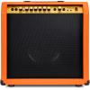 imageLyxPro 60 Watt Electric Guitar Amplifier  Combo Solid State Studio ampamp Stage Amp with 10 4Ohm Speaker Custom EQ Controls Drive Delay  PassiveActiveMic Inputs Aux In ampamp Headphone Jack NaturalSunburst