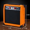 imageLyxPro 60 Watt Electric Guitar Amplifier  Combo Solid State Studio ampamp Stage Amp with 10 4Ohm Speaker Custom EQ Controls Drive Delay  PassiveActiveMic Inputs Aux In ampamp Headphone Jack NaturalSunburst