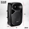 imageLyxPro 8 Inch Active PA Rechargeable Battery Speaker System Equalizer Bluetooth Connection SD Slot USB MP3 AUX Mic14quot 18quot 35mm Inputs SPA8 BatterySPA12BAT
