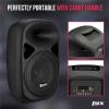 imageLyxPro 8 Inch Active PA Rechargeable Battery Speaker System Equalizer Bluetooth Connection SD Slot USB MP3 AUX Mic14quot 18quot 35mm Inputs SPA8 BatterySPA8BAT
