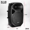 imageLyxPro 8 Inch Active PA Rechargeable Battery Speaker System Equalizer Bluetooth Connection SD Slot USB MP3 AUX Mic14quot 18quot 35mm Inputs SPA8 BatterySPA15BAT