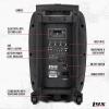imageLyxPro 8 Inch Active PA Rechargeable Battery Speaker System Equalizer Bluetooth Connection SD Slot USB MP3 AUX Mic14quot 18quot 35mm Inputs SPA8 BatterySPA10BAT