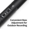 imageLyxPro CMG50 Condenser Shotgun Microphone Battery or Phantom Power for Professional Film Video DSLR Camera Camcorder Television TV