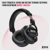 imageLyxPro HAS10 Closed Back Over Ear Professional Studio Monitor and Mixing HeadphonesMusic ListeningPianoSound Isolation Lightweight and FlexibleWired w Detachable cable