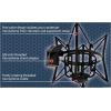imageLyxPro MKS1B Condenser Spider Microphone Shockmount Anti Vibration and Isolation  BlackBlack