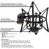 imageLyxPro MKS1B Condenser Spider Microphone Shockmount Anti Vibration and Isolation  BlackBlack