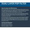 imageLyxPro MOP28 Dual Layer Microphone Pop Filter with Flexible Goozeneck for Superior Vocal Performance Pop Shield