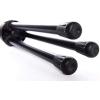 imageLyxPro Microphone Stand Boom Arm Tilting Rotating Floor Podium Stage or Studio Strong Durable And Foldable Height 385quot 66quot Extends Arm to 29 38quot Comes With 38quot and 58quot mount Adapter1 pack