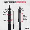 imageLyxPro Portable Mic Boom Pole Arm 5 Section Stretchable Padded Handheld Telescopic Aluminum Adjustable With Built In Internal XLR Cable Shotgun Zoom Microphones Fish Pole extends 24  925 MPL20With Internal Cable