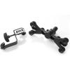 imageLyxPro TSM1 Microphone Music Stand Mount Holder for Tablet iPhone Ipad Smartphone and Android Adjustable 360 Degree Swivel Tilt Support Arms 3 to 115 Inch with Extra Detachable Clip3 Pack