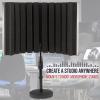 imageLyxPro VRI30 Sound Absorbing and Vocal Booth Recording Microphone Isolation Shield Panel for Home Office and Studio Portable ampamp Foldable Stand Mount Adjustable