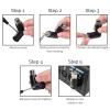 imageLyxPro XLR Angle Adapter Dual Male and Female can be positioned to 4 Different Angles Right Left and 90 Degree Great for Mixers That Interfere with Other Applications1pack