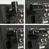 imageLyxPro XLR Angle Adapter Dual Male and Female can be positioned to 4 Different Angles Right Left and 90 Degree Great for Mixers That Interfere with Other Applications1pack