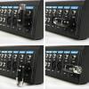 imageLyxPro XLR Angle Adapter Dual Male and Female can be positioned to 4 Different Angles Right Left and 90 Degree Great for Mixers That Interfere with Other Applications1pack