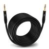 imageLyxPro 100 Feet  TRS to  TRS Balanced Audio Cable Superior Signal Transfer Crystal Clear High Frequency Noiseless Durable ampamp Flexible Patch Cable Professional Grade Heavy Duty Male to Male100 Feet