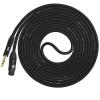 imageLyxPro 14 TRS to XLR Female Microphone Cable  6 Ft  Black  for Professional Microphones and DevicesBlack