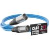 imageLyxPro 250 Feet Shielded CAT6 Ethercon Cable  Professional Audio ampamp Lighting RJ45 Cable StudioGrade Sound Transmission Extreme Durability  BlueBlue