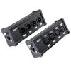 imageLyxPro Audio Snake Channel XLR 3 Pin Multi Network Breakout for Stage Sound Lighting and Recording Studio XLR to RJ45 Ethercon with 3 Feet Cable Connection Pair of 4Pair With No Cables