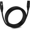 imageLyxPro Quad Serias  300 Ft  XLR Male to Female Star Quad Microphone and Audio Cable for High End Quality and Sound Clarity Extreme Low Noise  Black15 Feet