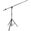 imageLyxPro SMT1 Professional Microphone Stand Heavy Duty 93 Studio Overhead Boom Stand 76 Extra Long Telescoping Arm Mount Foldable Tripod Legs ampamp Adjustable CounterweightStandard