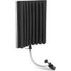 imageLyxPro VRI40 Portable Acoustic Isolation Instrument Shield Voice And Sound Absorbing Reflection Panel with Heavy Duty Gooseneck