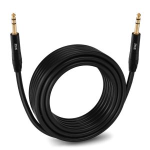 imageLyxPro 100 Feet  TRS to  TRS Balanced Audio Cable Superior Signal Transfer Crystal Clear High Frequency Noiseless Durable ampamp Flexible Patch Cable Professional Grade Heavy Duty Male to Male50 Feet