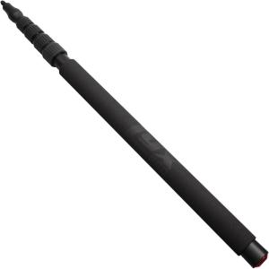 imageLyxPro Portable Mic Boom Pole Arm 5 Section Stretchable Padded Handheld Telescopic Aluminum Adjustable With Built In Internal XLR Cable Shotgun Zoom Microphones Fish Pole extends 24  925 MPL20Standard