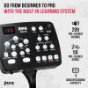 image7Piece Electronic Drum Kit Set with Real Mesh Fabric 209 Preloaded Sounds 50 PlayAlong Songs Recording Capability ampamp Kick Pad Drum Sticks Drum Throne Stool Black7 PC Drum Kit W Throne